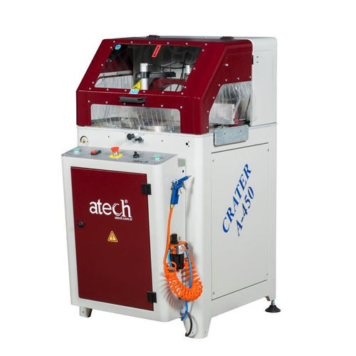 Miter saw A450 ATECH MACHINE for aluminum / wood / for PVC