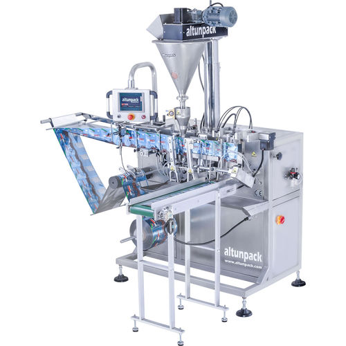 Horizontal bagging machine - YT-100 - altunpack makine san tic ltd şti - flow-pack / PLC-controlled / for wet wipes