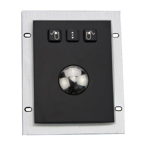 Laser trackball - CK-TR11080-38BK - Clickin Industrial Co., Ltd. - panel-mount / 38 mm / waterproof
