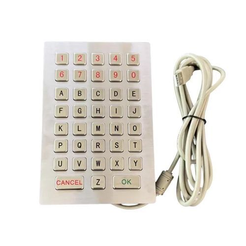 Panel-mount keyboard - CK-KB13IN1 - Clickin Industrial Co., Ltd. - with mechanical keys / 38-key / industrial
