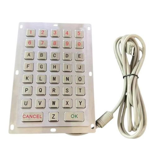 Panel-mount keyboard - CK-KB15IN1 - Clickin Industrial Co., Ltd. - carbon contact / 38-key / for the petroleum industry