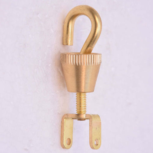 Brass hook - Paani Precision Products LLP - with eye / clevis