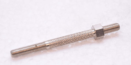 Steel knurled screw - Paani Precision Products LLP - stainless steel / aluminum / brass