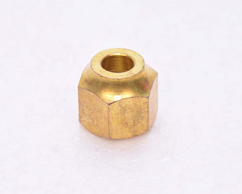 Hexagonal nut - FFN series - Paani Precision Products LLP - brass / threaded