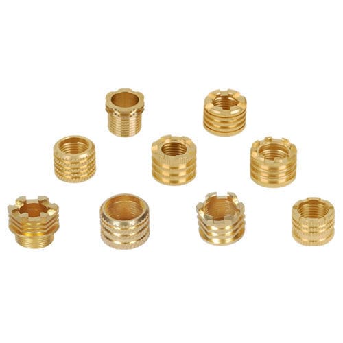 Threaded insert - Paani Precision Products LLP - knurled / press-in / by expansion