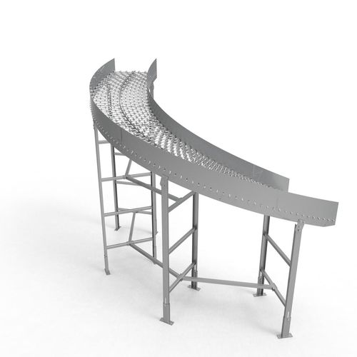 Roller conveyor - G70 - Codimar S.L. - curved / transport / gravity