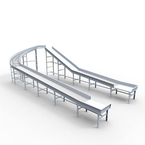 Roller conveyor - G10 - Codimar S.L. - curved / inclined / transport