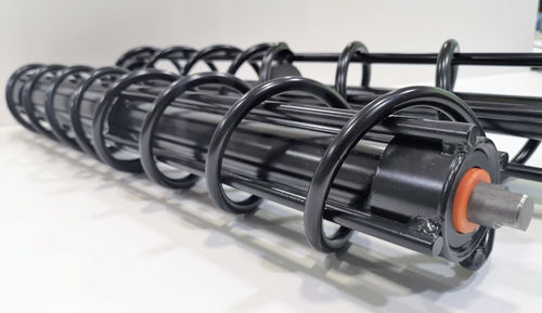 Tube roller - Codimar S.L. - for cleaning / rubber / steel