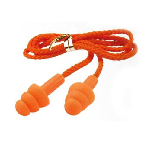 Reusable ear plugs - WR1010S - Warrior Safety Shoes - silicone / corded / hypoallergenic