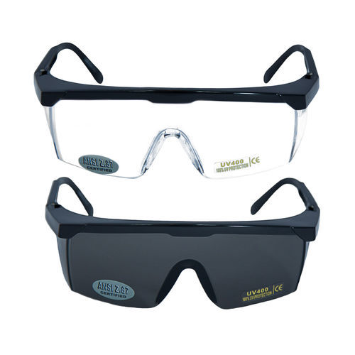 UV safety over-spectacles - WR1011 - Warrior Safety Shoes - polycarbonate / with side shields / with anti-scratch coating