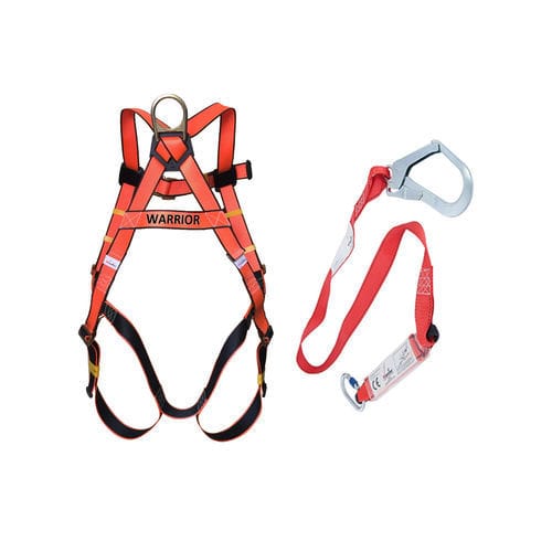 Full-body harness - WR1018 - Warrior Safety Shoes - safety / dorsal ...