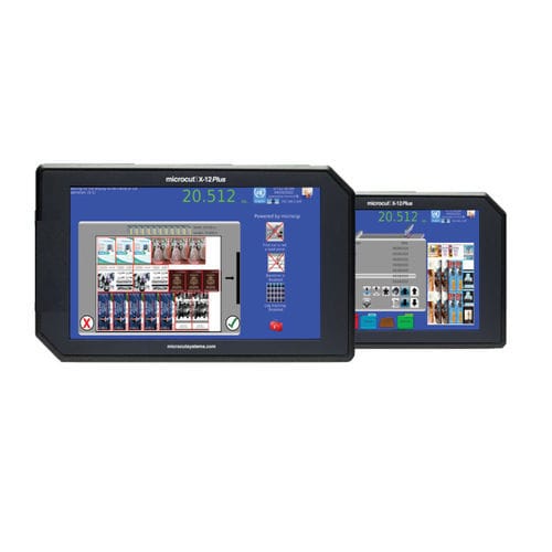 Control system with touchscreen - Microcut&reg; series - Papercutters