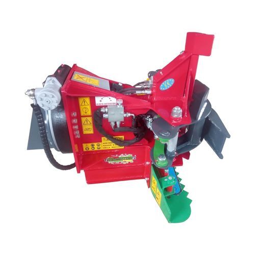 Saw with grab - MOD. TP series - TECNOMECCANICA - wood / hydraulic / excavator mounted