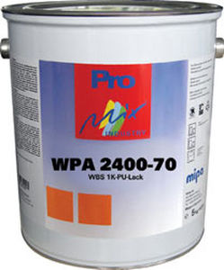 Finishing varnish - WPA 2400-70 - Mipa Coating France - single-component / polyurethane