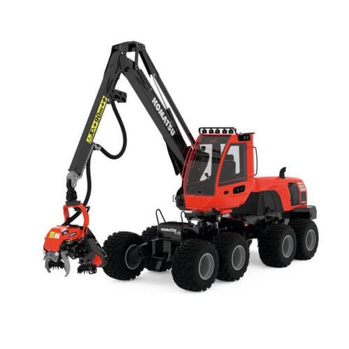 Wheeled forestry harvester - 901XC-6 - Komatsu Construction and Mining Equipment