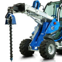 Hydraulic auger - Tx - Multione - helical / for skid steer loaders