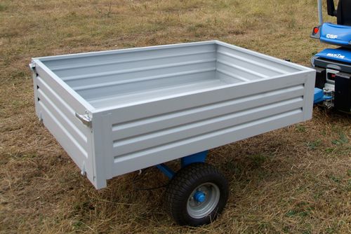 Dump trailer - C89077x - Multione - for waste / single-axle / towed