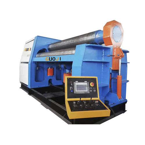 4-roll plate bending machine - GJW12H-30X2500 - Nantong Guoji Machinery Equipment Co.,Ltd. - hydraulic / automatic / with mobile control panel
