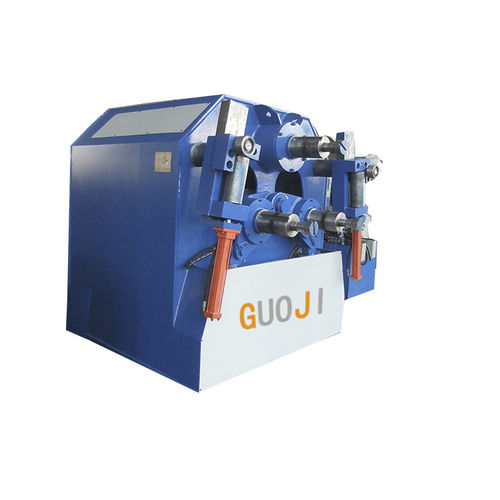 Hydraulic bending machine - GJW24 -75  - Nantong Guoji Machinery Equipment Co.,Ltd. - tube / 3 drive rollers