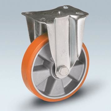Swivel caster - TAU + P60 - LAG SPA - base plate / with ball bearing / with brake