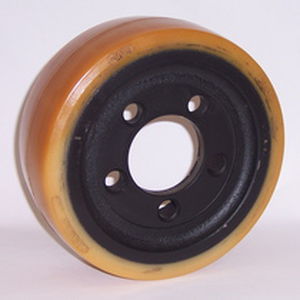 Wheel with solid tire - VM series - LAG SPA - polyurethane / for heavy loads