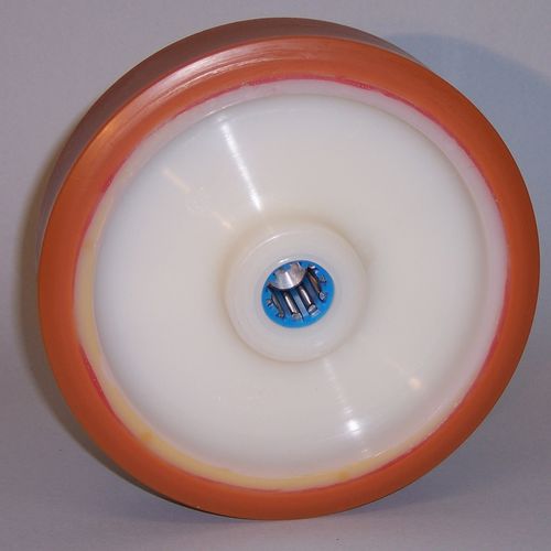 Wheel with solid tire - ADINYL series - LAG SPA - polyamide / for heavy loads