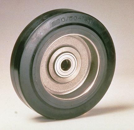 Wheel with solid tire - CARGO - LAG SPA - cast iron / solid