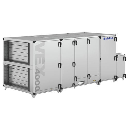 Heat-recovery ventilation unit - VEX4000 - Aldes - centralized / with rotary heat exchanger / high-efficiency