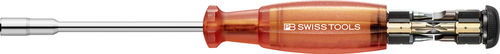 Multi-bit screwdriver - PB 6465 Red - PB Swiss Tools ( Shanghai) Trading Co.,Ltd - flat / hex socket / Torx