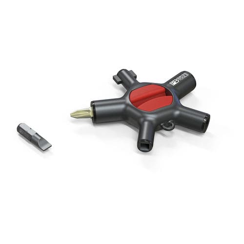 Multi-bit screwdriver - PB 900 V01 - PB Swiss Tools ( Shanghai) Trading Co.,Ltd - precision / flat / Phillips