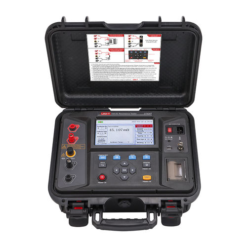 Resistance tester - UT620T  - UNI-TREND TECHNOLOGY (CHINA) CO., LTD. - safety / power / temperature