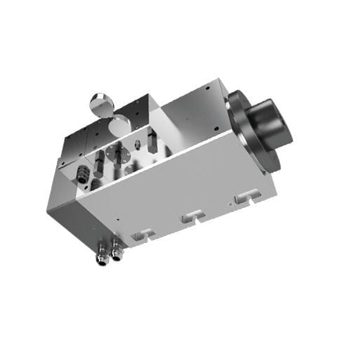 Cutting motor spindle - DYFDM-125(100)36/30-XWS - Guangzhou Haozhi Industrial Co., Ltd - machining / grinding / motorized