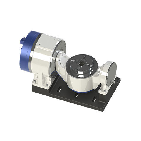 Motor-driven rotary table - DZDC series - Guangzhou Haozhi Industrial Co., Ltd - vertical / tilting / for machining