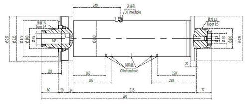 Grinding spindle head - DYFJM-180 - Guangzhou Haozhi Industrial Co., Ltd