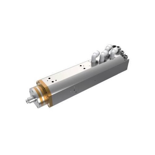 Machining spindle - DQFH-02360B/2.4 - Guangzhou Haozhi Industrial Co., Ltd - motorized / water-cooled