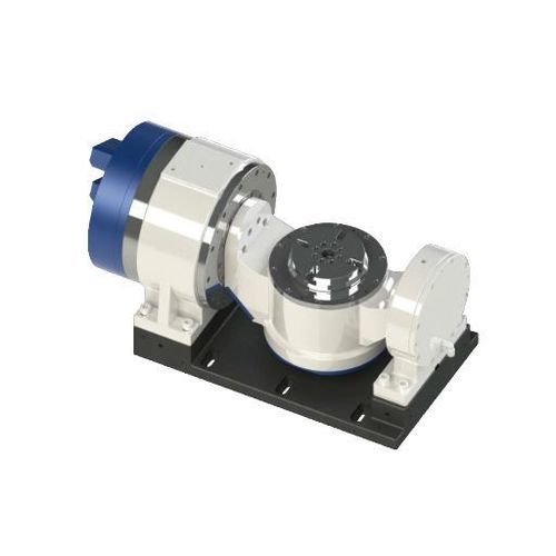 Motor-driven rotary table - DZDC-160-250/2000-105/17-A26W-A/A - Guangzhou Haozhi Industrial Co., Ltd - horizontal / for machining / compact
