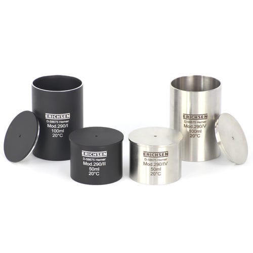 Paint pycnometer - Model 290 - ERICHSEN GmbH & Co. KG - stainless steel / ISO