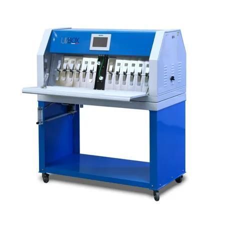 Aging tester - UV-BOX 636 - ERICHSEN GmbH & Co. KG - for coating / for metal sheets / R&D