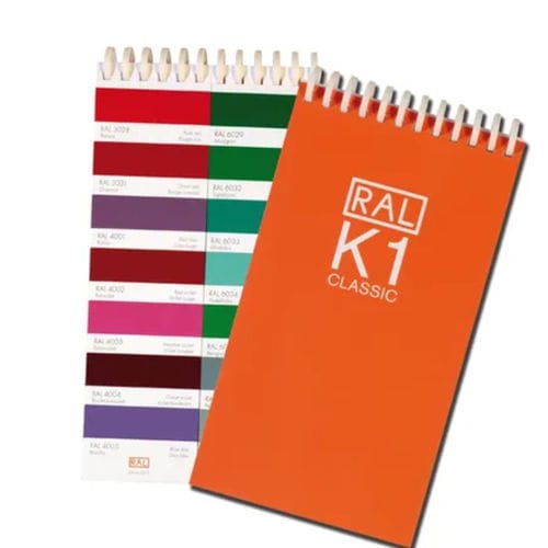 RAL color chart - K5 semi-matt - ERICHSEN GmbH & Co. KG