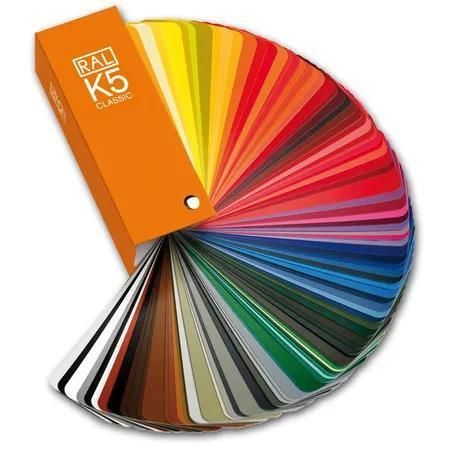 RAL color chart - K5 gloss - ERICHSEN GmbH & Co. KG