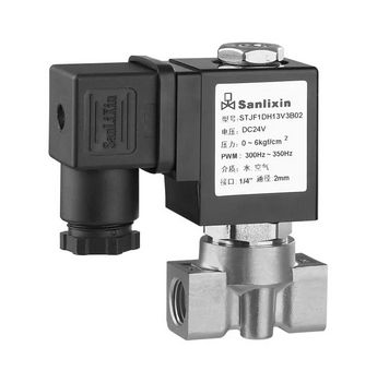 Direct-operated solenoid valve - STJF  - SANLIXIN SOLENOID VALVE CO., LTD - 2-way / normally closed / for water