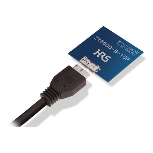 Data connector - ZX360 Series - Hirose Electric Europe B.V. - USB / SMT / parallel
