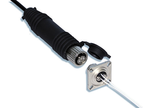 Data connector - MF10B Series - Hirose Electric Europe B.V. - optical / fiber optics / circular