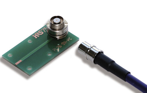Data connector - PL76 series - Hirose Electric Europe B.V. - coaxial / SMT / circular