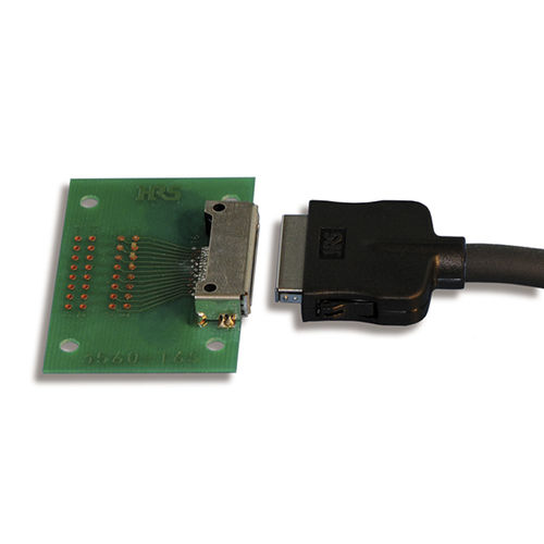 RF connector - 3500 series - Hirose Electric Europe B.V. - DIN / SMT / rectangular