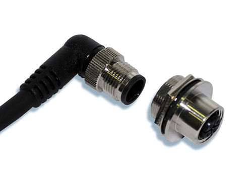 Circular connector - HR24 series - Hirose Electric Europe B.V. - audio/video / jack