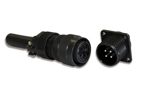 Circular connector - H/MS series - Hirose Electric Europe B.V. - audio/video / jack