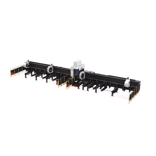 Fiber laser cutting machine - TL660 - HSG LASER CO.,LTD - for metal / profile / tube