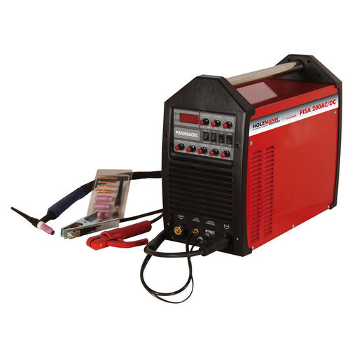 TIG welder - PISA200ACDC - Holzmann Maschinen GmbH - portable / with integrated display