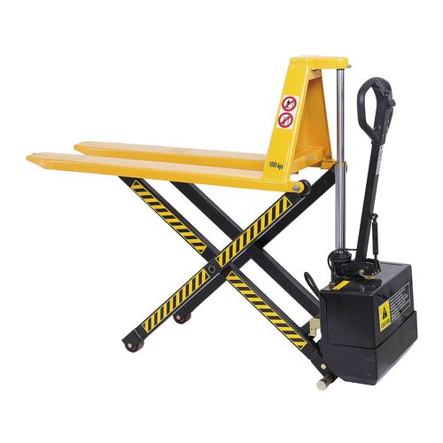 Scissor pallet truck - SHW 1000 ET - Bernardo - electric / automated / 12 V